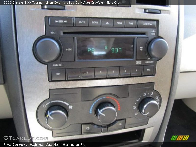 Linen Gold Metallic / Dark Slate Gray/Light Slate Gray 2006 Chrysler 300 Touring