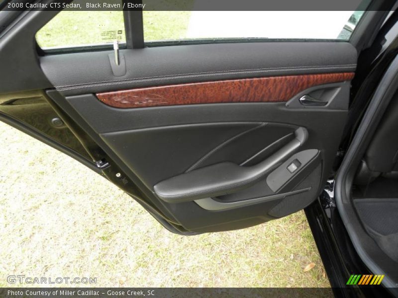 Black Raven / Ebony 2008 Cadillac CTS Sedan
