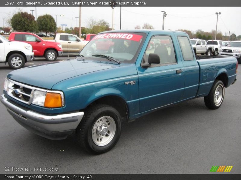 Front 3/4 View of 1997 Ranger XL Extended Cab
