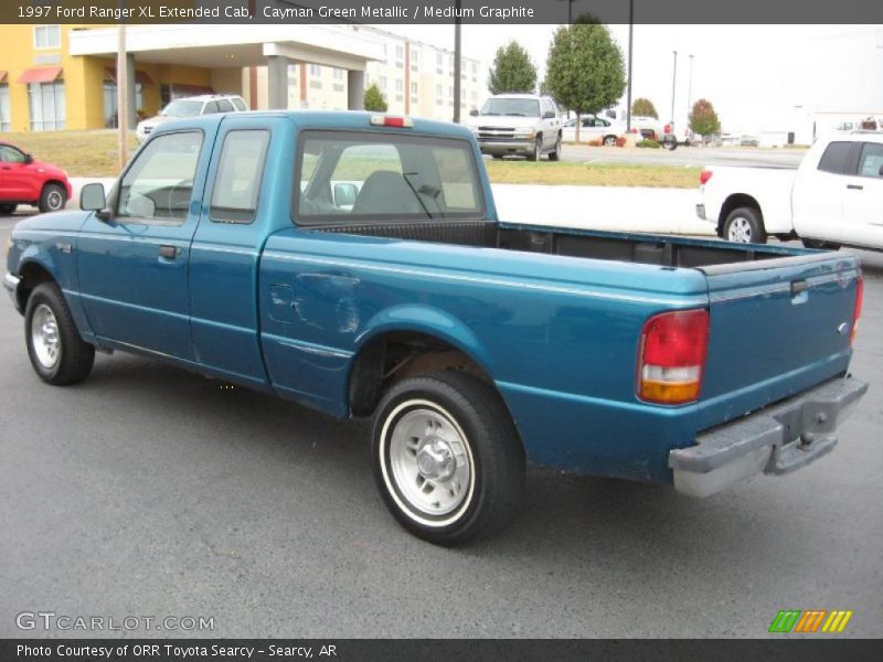  1997 Ranger XL Extended Cab Cayman Green Metallic