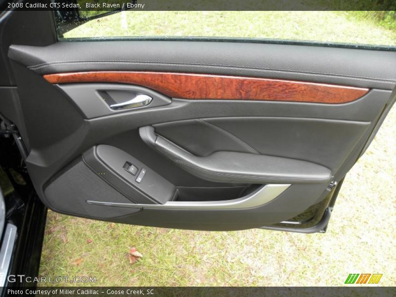 Black Raven / Ebony 2008 Cadillac CTS Sedan