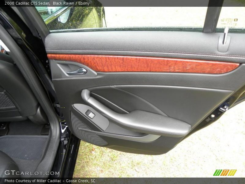 Black Raven / Ebony 2008 Cadillac CTS Sedan