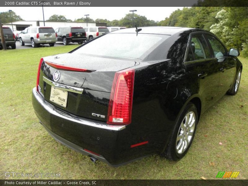 Black Raven / Ebony 2008 Cadillac CTS Sedan