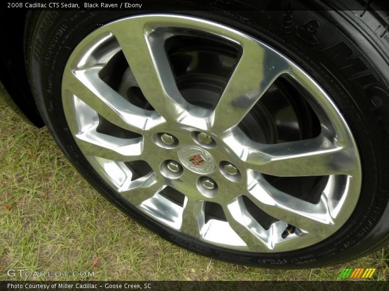 Black Raven / Ebony 2008 Cadillac CTS Sedan