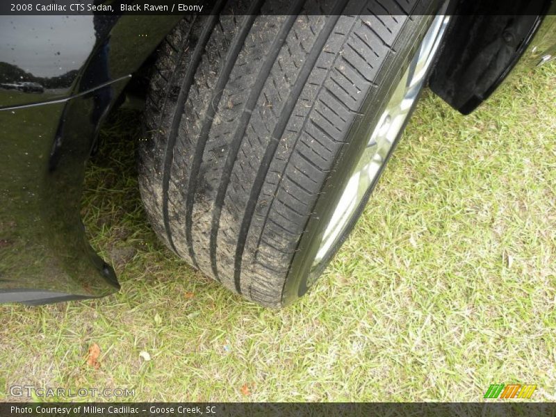 Black Raven / Ebony 2008 Cadillac CTS Sedan