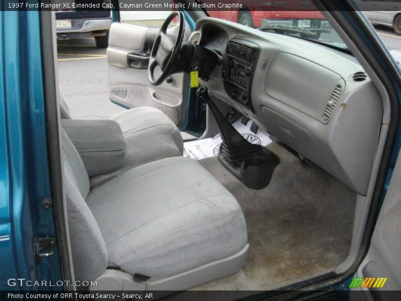 1997 Ranger XL Extended Cab Medium Graphite Interior