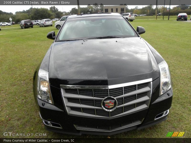 Black Raven / Ebony 2008 Cadillac CTS Sedan
