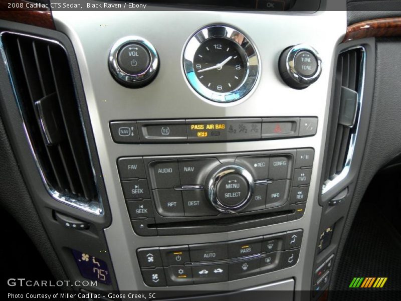 Black Raven / Ebony 2008 Cadillac CTS Sedan