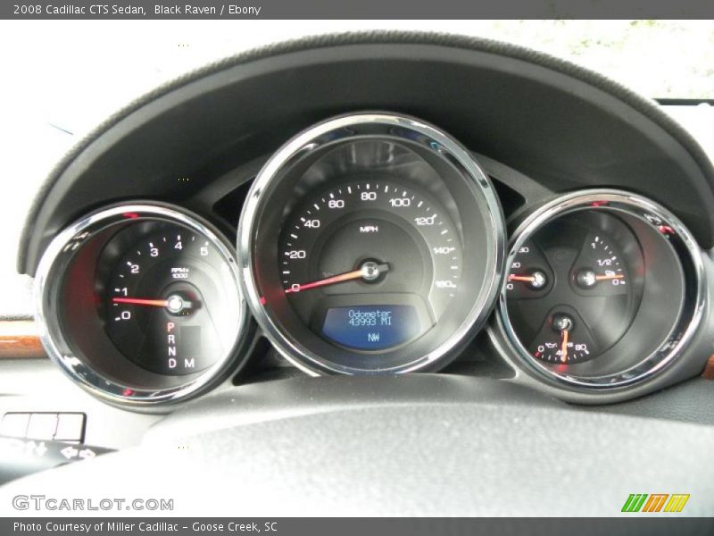 Black Raven / Ebony 2008 Cadillac CTS Sedan