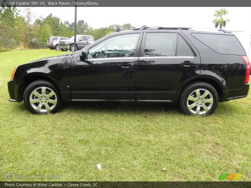 Black Raven / Ebony/Ebony 2008 Cadillac SRX V6
