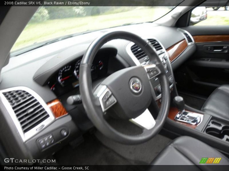 Black Raven / Ebony/Ebony 2008 Cadillac SRX V6
