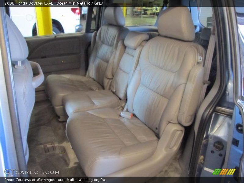 Ocean Mist Metallic / Gray 2008 Honda Odyssey EX-L