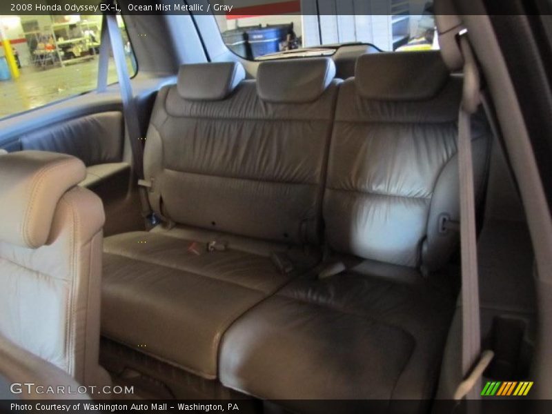 Ocean Mist Metallic / Gray 2008 Honda Odyssey EX-L