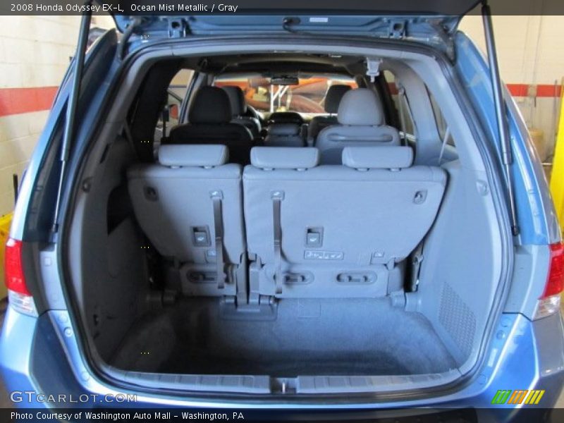 Ocean Mist Metallic / Gray 2008 Honda Odyssey EX-L