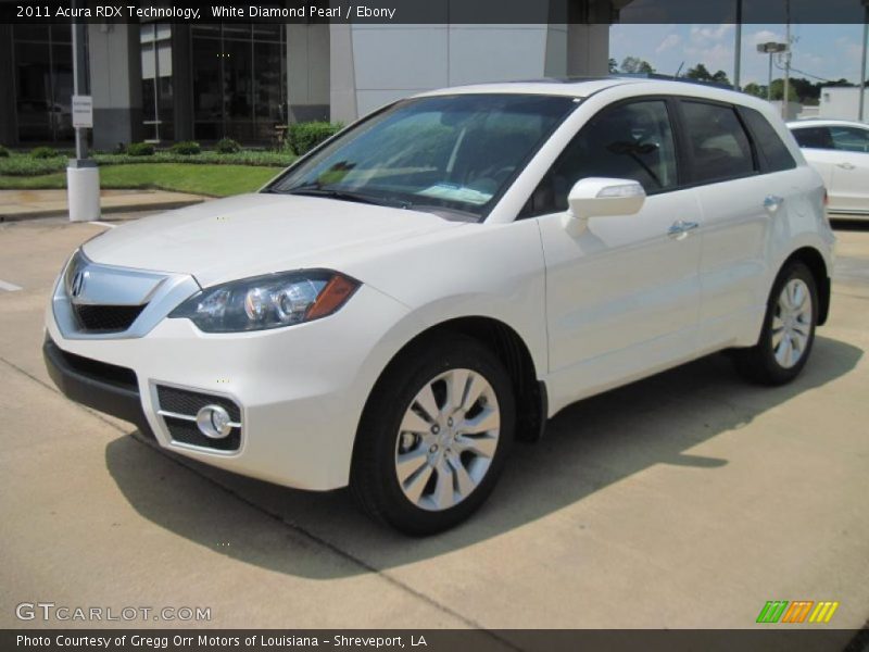 Front 3/4 View of 2011 RDX Technology