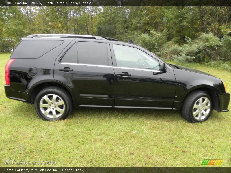 Black Raven / Ebony/Ebony 2008 Cadillac SRX V6