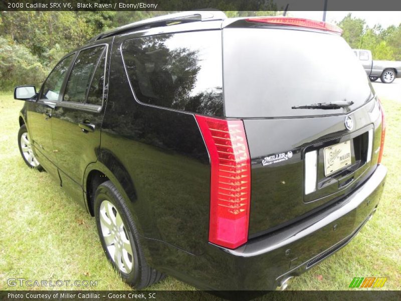 Black Raven / Ebony/Ebony 2008 Cadillac SRX V6