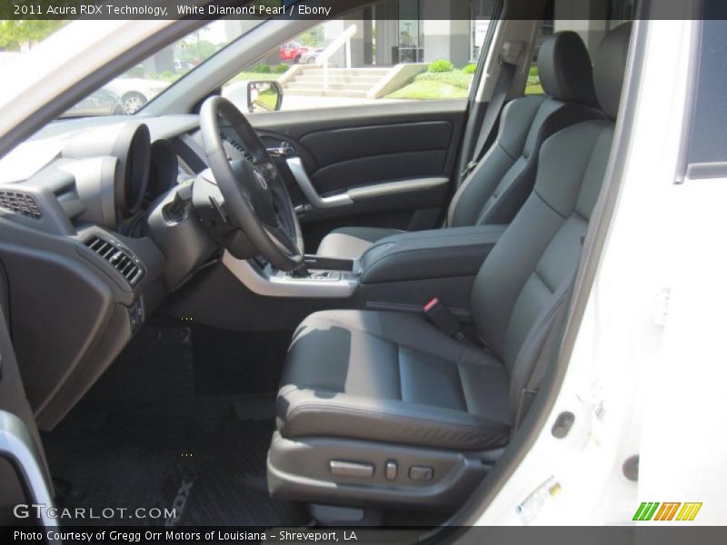  2011 RDX Technology Ebony Interior