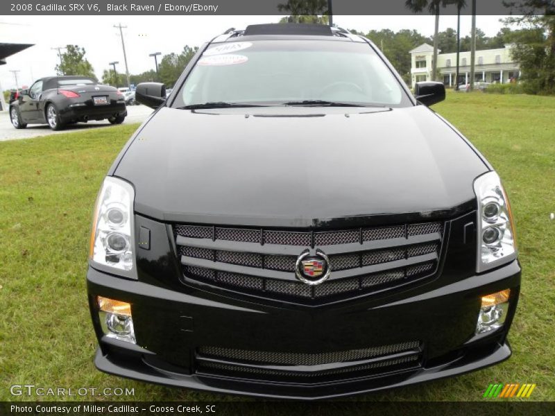 Black Raven / Ebony/Ebony 2008 Cadillac SRX V6