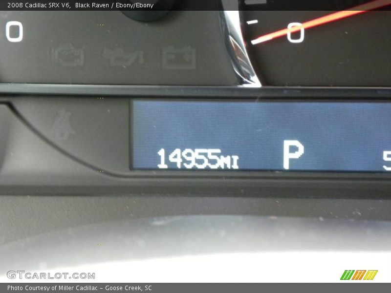 Black Raven / Ebony/Ebony 2008 Cadillac SRX V6