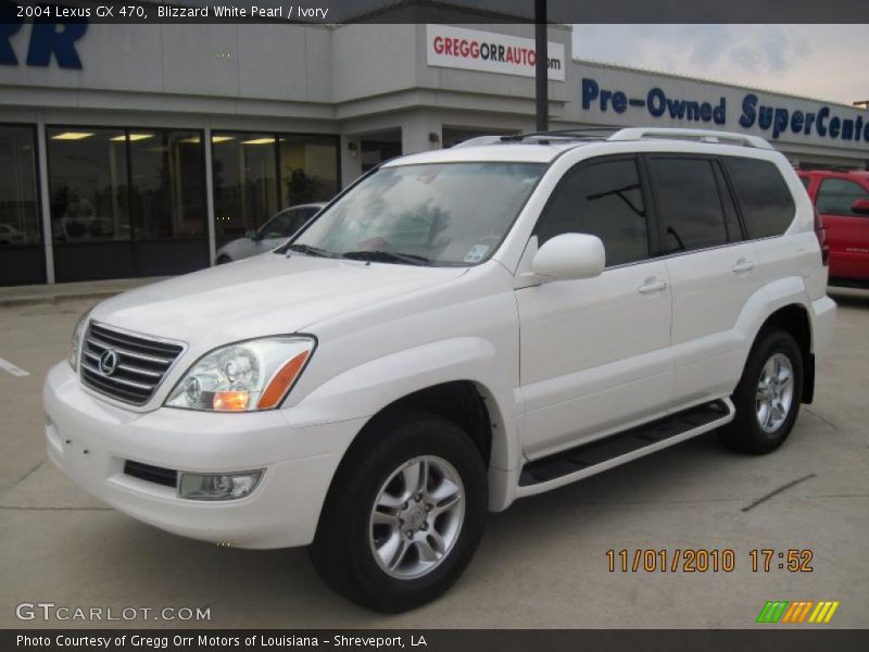 Blizzard White Pearl / Ivory 2004 Lexus GX 470