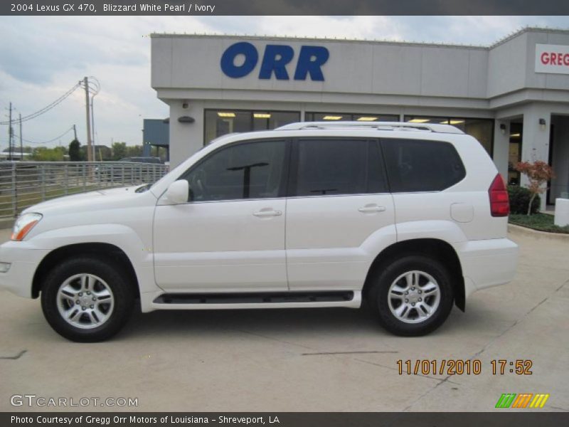 Blizzard White Pearl / Ivory 2004 Lexus GX 470