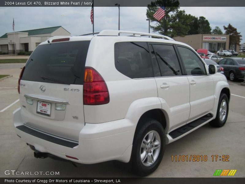 Blizzard White Pearl / Ivory 2004 Lexus GX 470