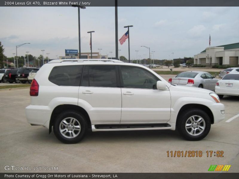 Blizzard White Pearl / Ivory 2004 Lexus GX 470
