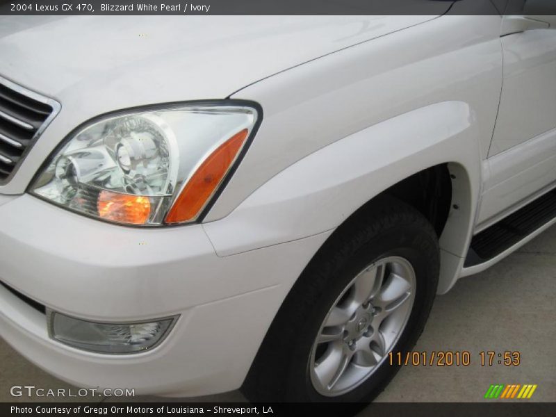Blizzard White Pearl / Ivory 2004 Lexus GX 470