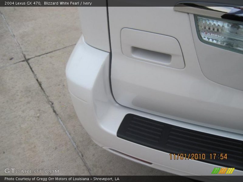 Blizzard White Pearl / Ivory 2004 Lexus GX 470