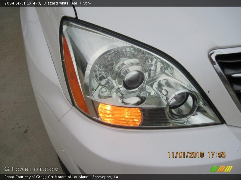 Blizzard White Pearl / Ivory 2004 Lexus GX 470