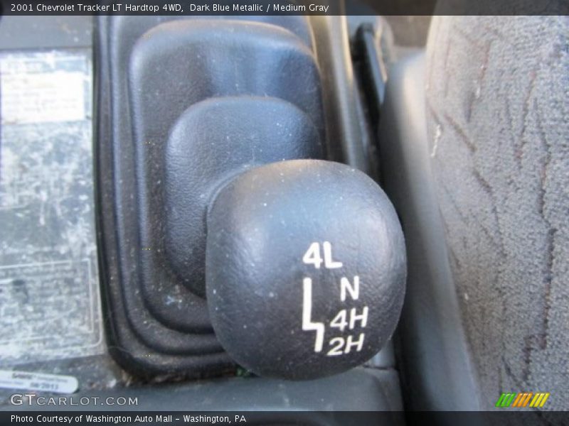 Controls of 2001 Tracker LT Hardtop 4WD
