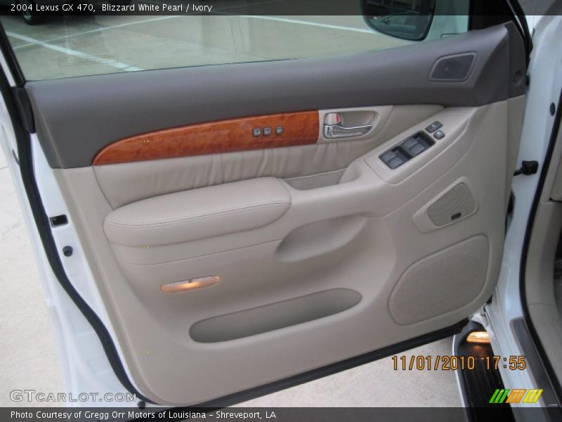 Blizzard White Pearl / Ivory 2004 Lexus GX 470