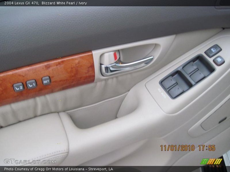 Blizzard White Pearl / Ivory 2004 Lexus GX 470