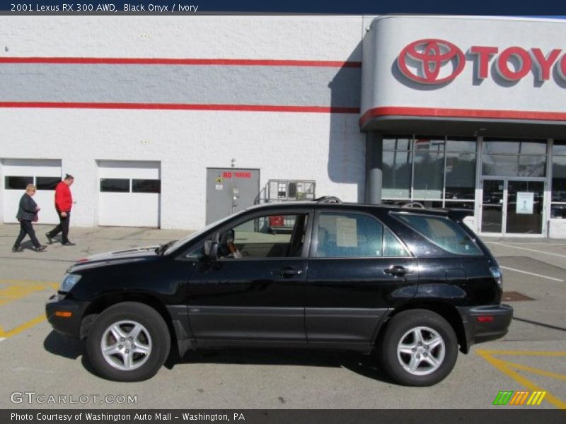 Black Onyx / Ivory 2001 Lexus RX 300 AWD