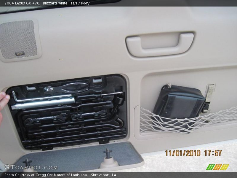 Blizzard White Pearl / Ivory 2004 Lexus GX 470