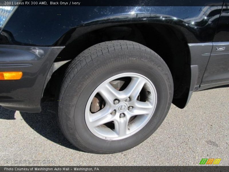 Black Onyx / Ivory 2001 Lexus RX 300 AWD