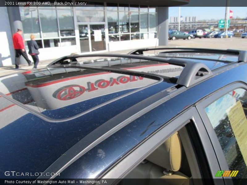 Black Onyx / Ivory 2001 Lexus RX 300 AWD