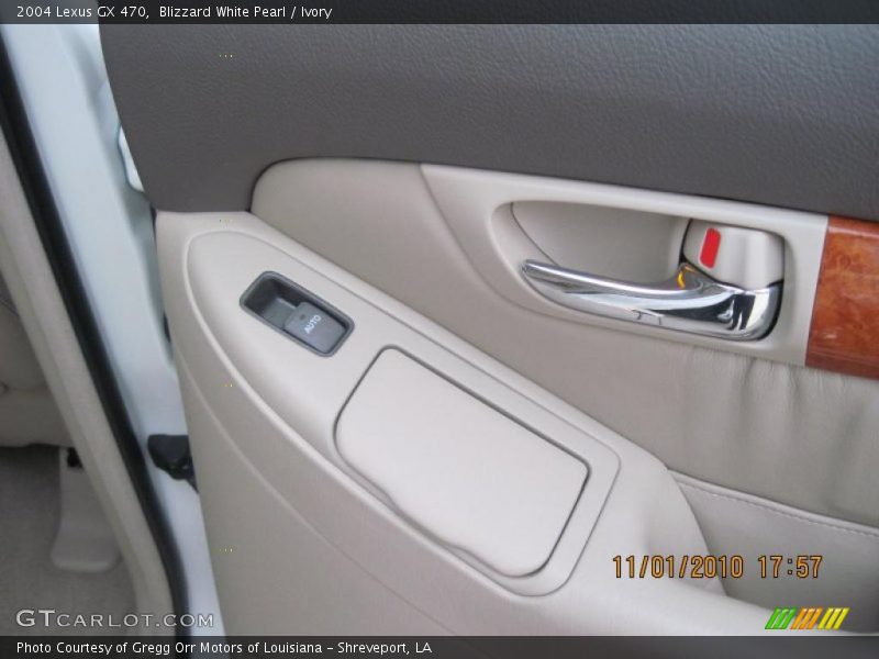 Blizzard White Pearl / Ivory 2004 Lexus GX 470