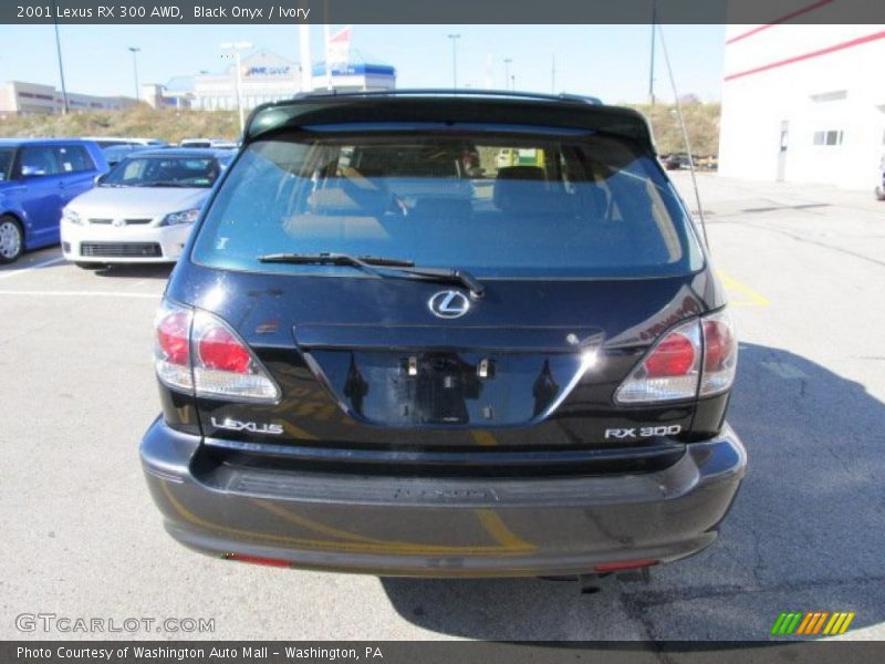 Black Onyx / Ivory 2001 Lexus RX 300 AWD