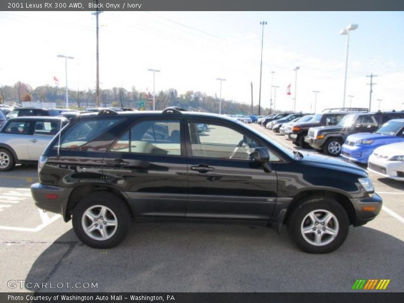 Black Onyx / Ivory 2001 Lexus RX 300 AWD