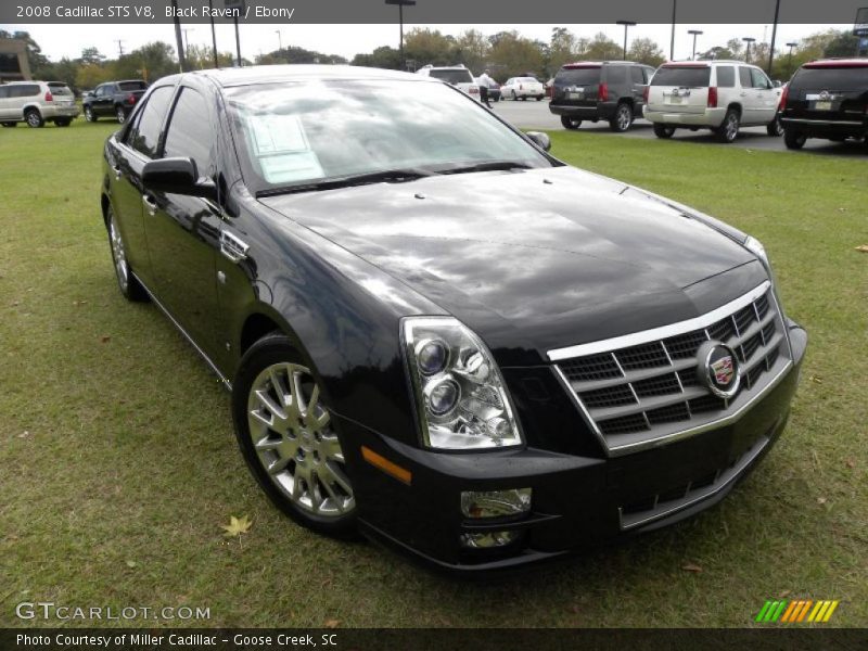 Black Raven / Ebony 2008 Cadillac STS V8