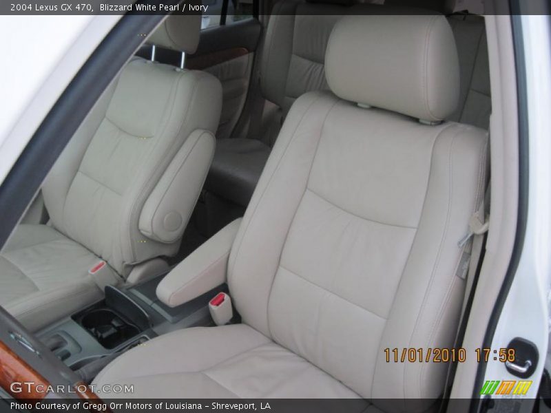 Blizzard White Pearl / Ivory 2004 Lexus GX 470