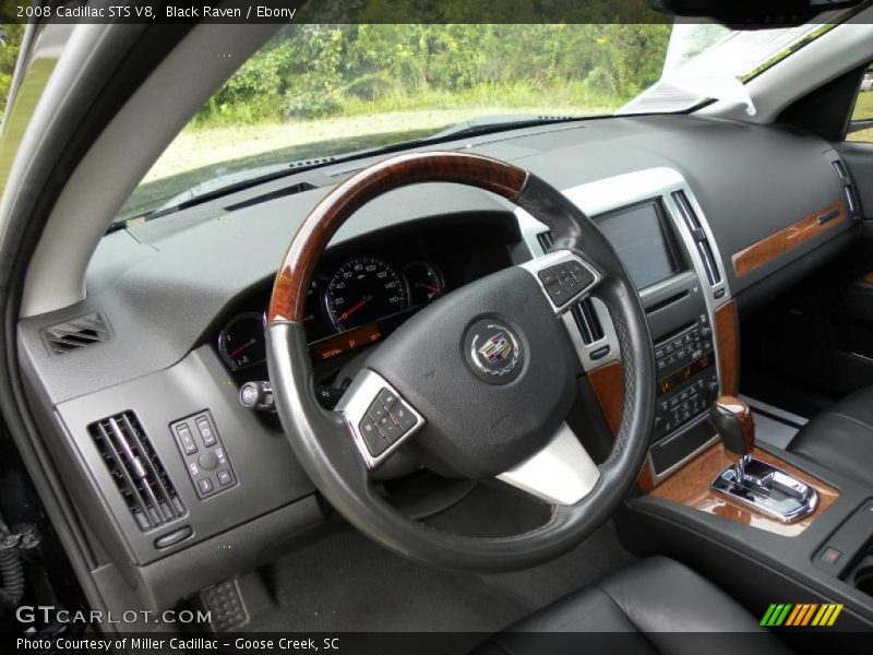 Ebony Interior - 2008 STS V8 