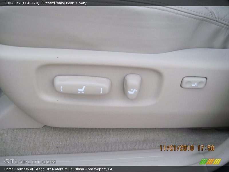 Blizzard White Pearl / Ivory 2004 Lexus GX 470