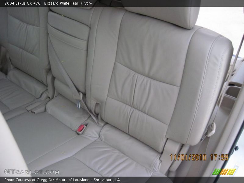 Blizzard White Pearl / Ivory 2004 Lexus GX 470