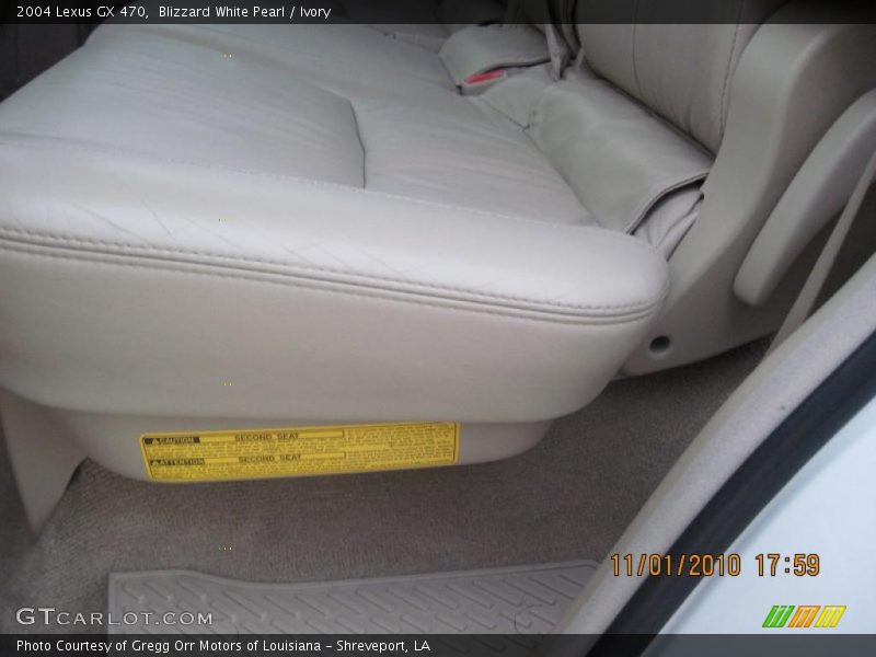 Blizzard White Pearl / Ivory 2004 Lexus GX 470