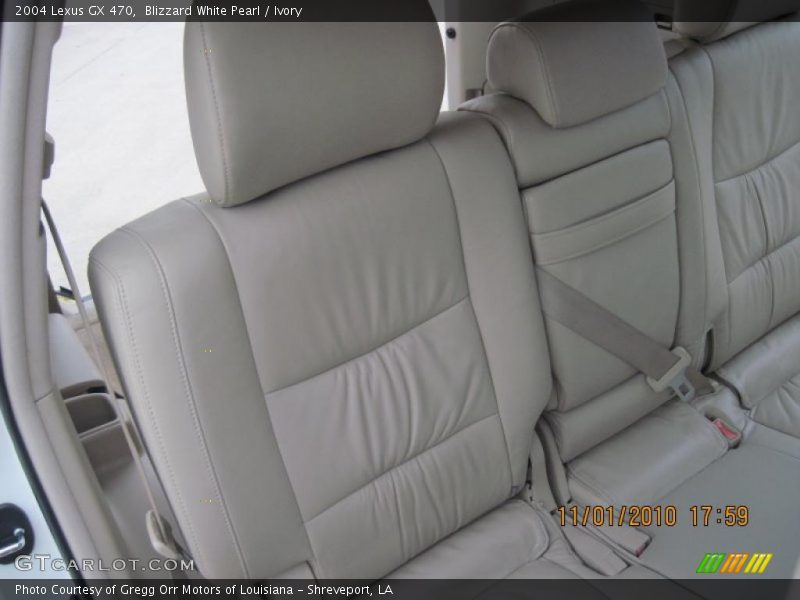 Blizzard White Pearl / Ivory 2004 Lexus GX 470