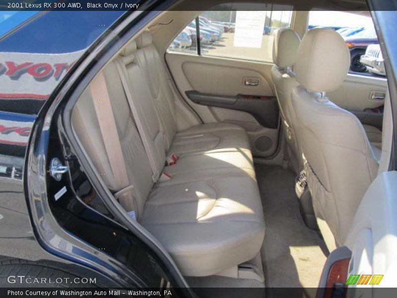 Black Onyx / Ivory 2001 Lexus RX 300 AWD