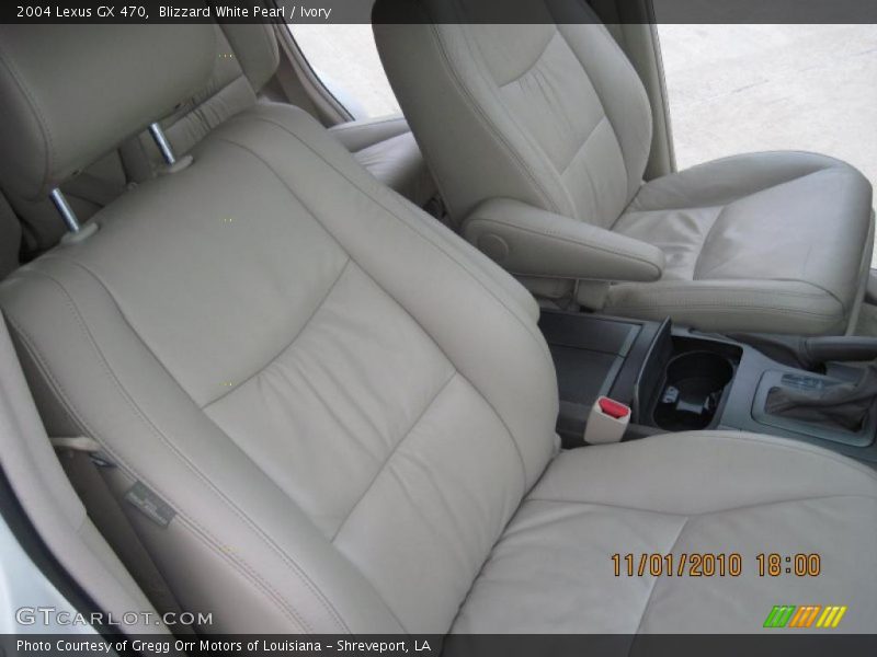 Blizzard White Pearl / Ivory 2004 Lexus GX 470